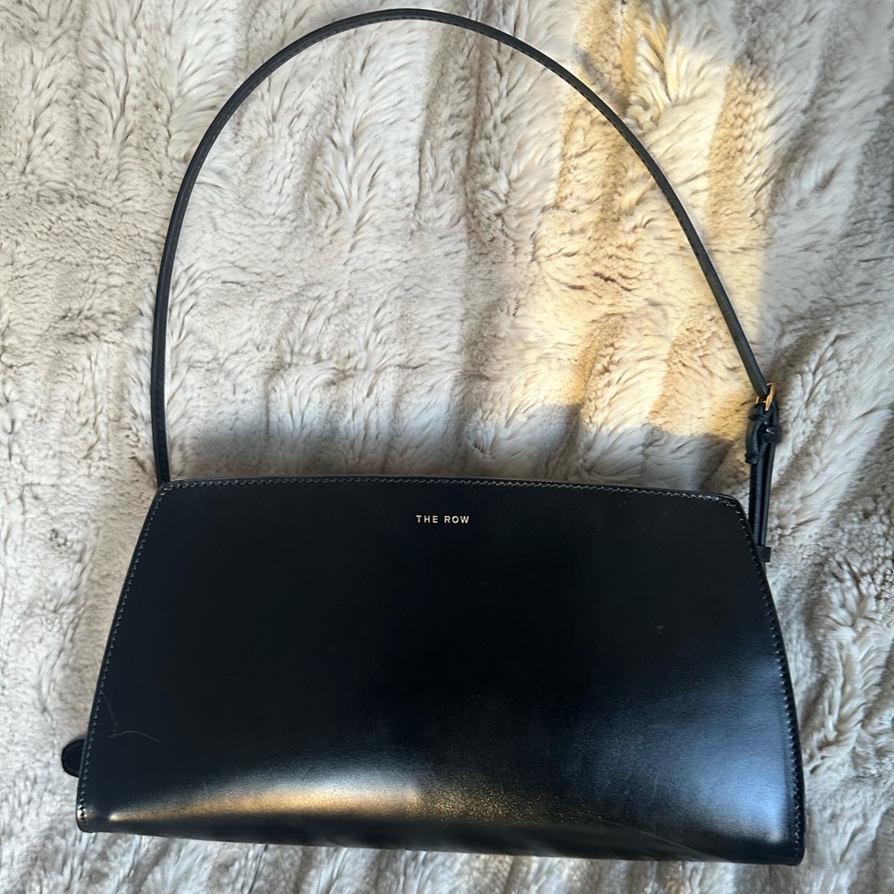 The Row Dalia bag in Shiny Polished Leather